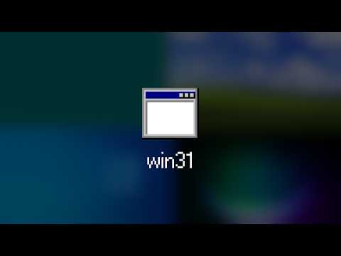 Видео: Подсистема Windows 3.1 в разных версиях Windows.