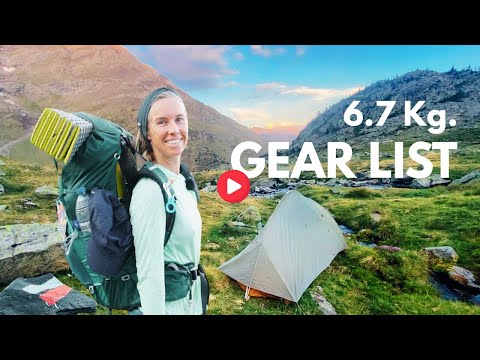Видео: Что в моём рюкзаке для похода на 850 км через Пиренеи? GR11