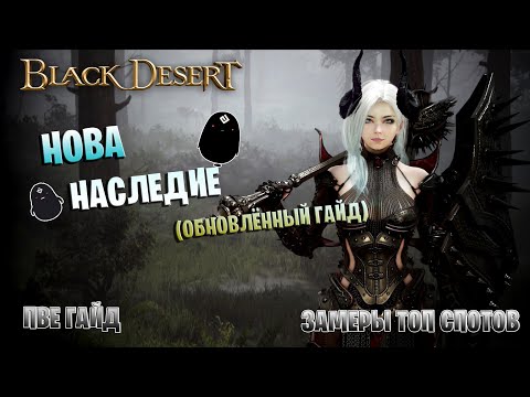 Видео: Нова Наследие | БДО | ПвЕ Гайд | Succession Nova | BDO | PvE Guide