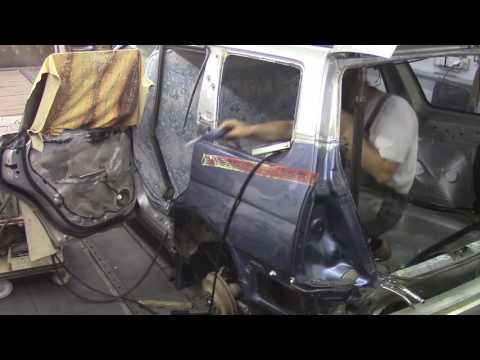 Видео: Кузовной ремонт. Старенький Субару #2. Body repair.