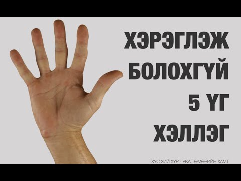 Видео: Өөртөө Хэлж Болохгүй 5 Үг Хэллэг - Ука Төмөр