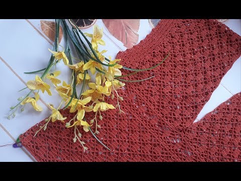 Видео: Платье крючком "Жаркое лето". Часть 3. Расширение полотна.