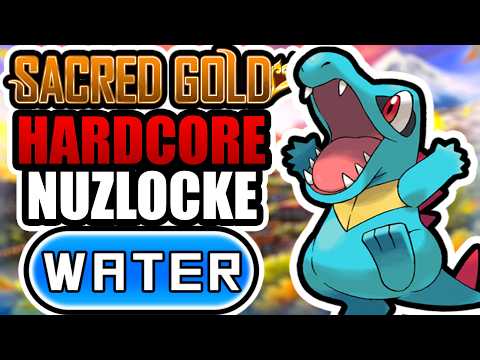 Видео: Pokémon Sacred Gold Hardcore Nuzlocke — только водные типы! Ромхак 4-го поколения!