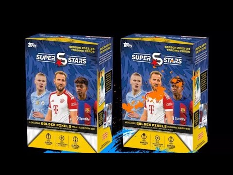 Видео: Topps Superstars 2023-24⚽️ JUDE BELLINGHAM🔥 Распаковка новой коллекции Topps Superstars👍