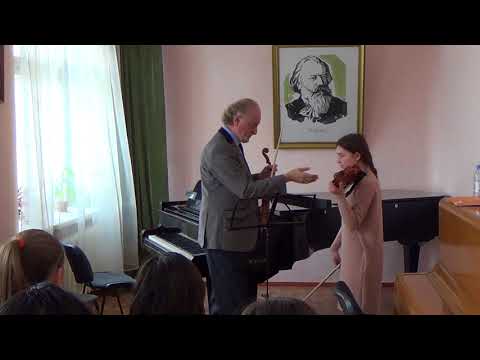 Видео: Мастер-класс. Скрипка. Эдуард Шмидер (США). Часть 2.