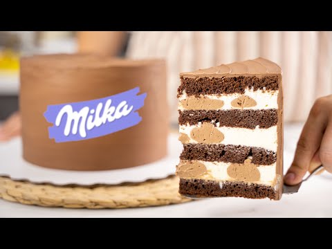 Видео: Торт "МИЛКА"🐮 РАЙ для СЛАДКОЕЖЕК🍫. Обалденно ВКУСНЫЙ торт🎂 - Я - ТОРТодел!