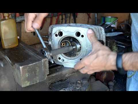 Видео: Направляющие от BMW на Днепр. Зелёный, восстановление!