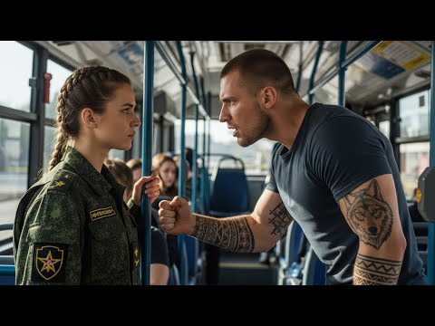 Видео: 💥 Девушка из спецназа против хама в автобусе! 🚍💪