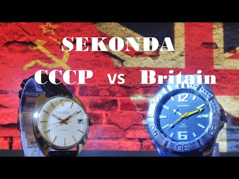 Видео: часы SEKONDA - CCCP vs Britain - и КАК это СЛУЧИЛОСЬ!?