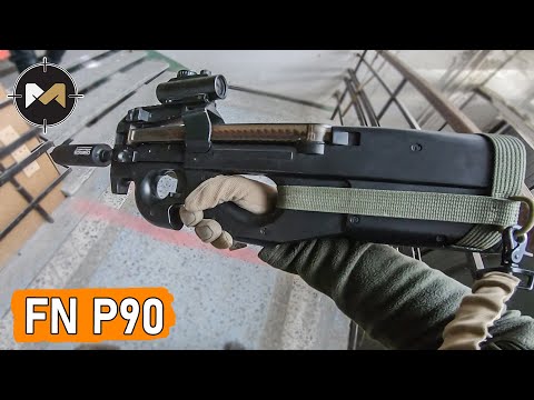 Видео: ВПЕРВЫЕ ИГРАЮ С FN P90. СТРАЙКБОЛ