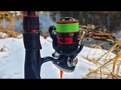 Видео: Купил новый спиннинг! рыбалка в январе на джиг!