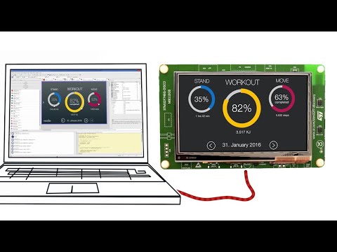 Видео: Видео трейлер 3-х самых популярных GUI-библиотек дисплеев для работы с STM32