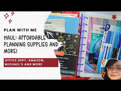 Видео: Amazon Haul + Office Depot, Michaels и другие | Доступная доставка канцтоваров для планирования