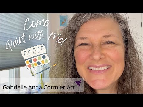 Видео: Геологическое абстрактное искусство с использованием акварели и смешанной техники | 2024-24