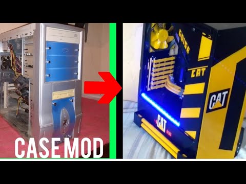 Видео: CAT 1.0  Casemod Pc | Моддинг кейса
