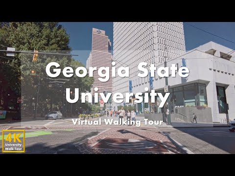 Видео: Georgia State University (GSU) - виртуальная пешеходная экскурсия [4k 60fps]