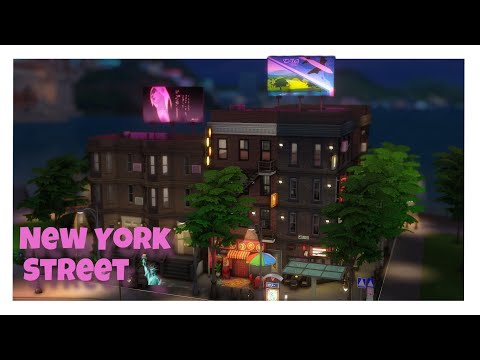 Видео: УЛИЦА НЬЮ ЙОРКА 🌆 || THE SIMS 4 СТРОИТЕЛЬСТВО NO CC