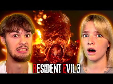Видео: БЕЖИМ ОТ ЛАТЕКСНОГО ЗОМБИ | Resident Evil 3 #1