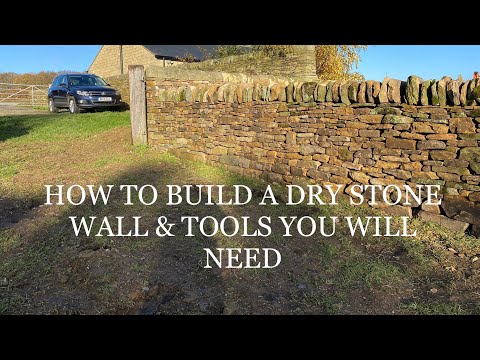 Видео: КАК ПОСТРОИТЬ СУХУЮ КАМЕННУЮ СТЕНУ, СТРОИТЕЛЬСТВО СУХОЙ КАМЕННОЙ ГРАНИЦЫ, ЧАСТЬ 1, СУХАЯ КАМЕННАЯ...