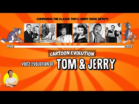 Видео: Эволюция голоса Тома и Джерри (Все времена, когда они говорят): сравнение и объяснение | Эволюция...