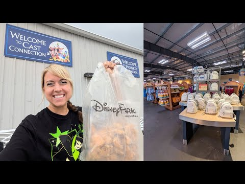 Видео: Покупки в Cast Connections — эксклюзивном аутлете Disney для участников актёрского состава! Октяб...