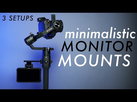 Видео: Как установить монитор на DJI Ronin S | 3 варианта установки