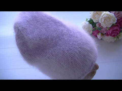 Видео: КРАСИВО И НЕОБЫЧНО!!! ШАПОЧКА БИНИ С КРАСИВОЙ  МАКУШКОЙ!!!