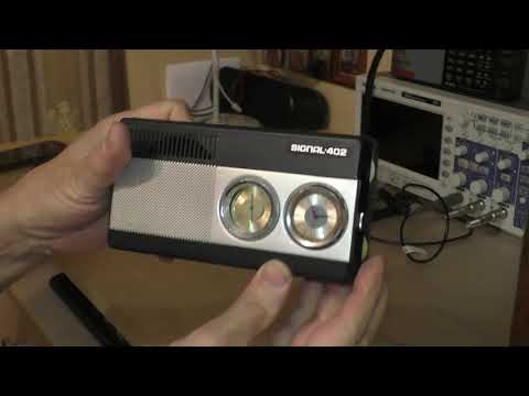 Видео: Радиоприёмник с часовым механизмом и таймером Сигнал 402.