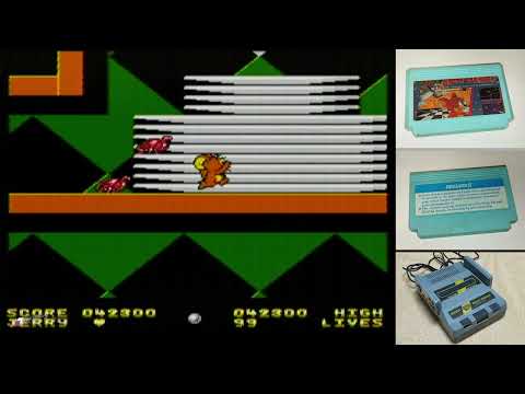 Видео: Tom & Jerry [NES] - Прохождение от AlexSRMD (с кодом на 99 жизней)