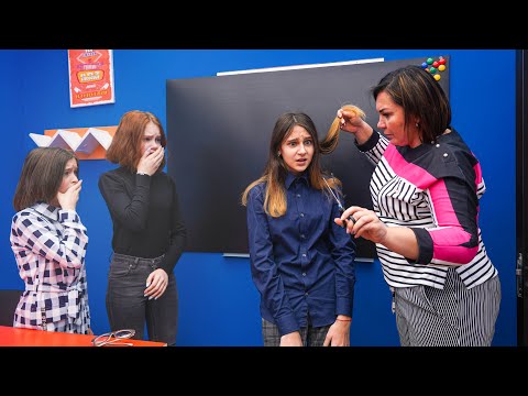 Видео: ДИРЕКТОР ЗАСТАВИЛА ДЕВОЧЕК ПОДСТРИЧЬСЯ!!!