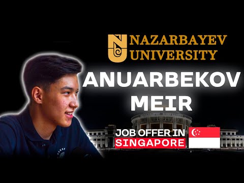 Видео: Әнуарбеков Меир | Nazarbaev University