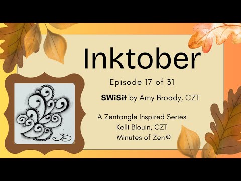 Видео: Inktober 2025 - Зентангл для начинающих© - День 17 - SWiSit