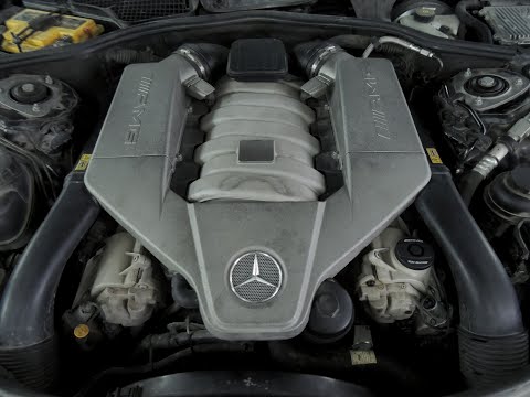 Видео: Mercedes Benz CL63 (С216) ///AMG M156.984 (Осмотр и замена гидротолкателей левого ряда)