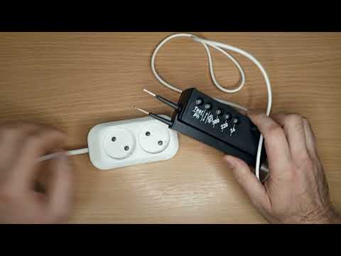 Видео: Двополюсний Покажчик напруги Контакт-55 ЄМ від 24 до 380 В та Викрутка-індикатор напруги Technics