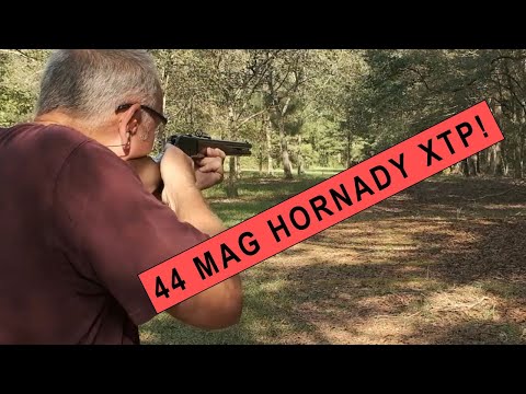 Видео: 44 Magnum - Hornady XTP - Отличное сочетание