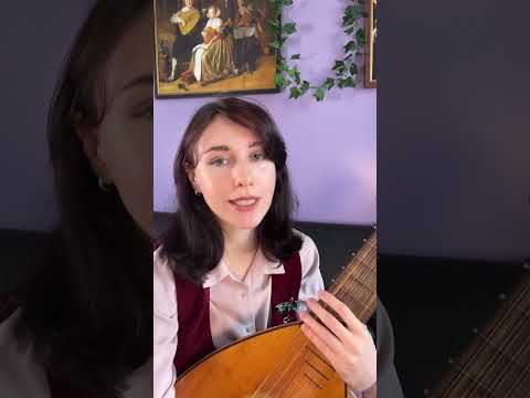 Видео: Небольшой разговор о ренессансной лютне