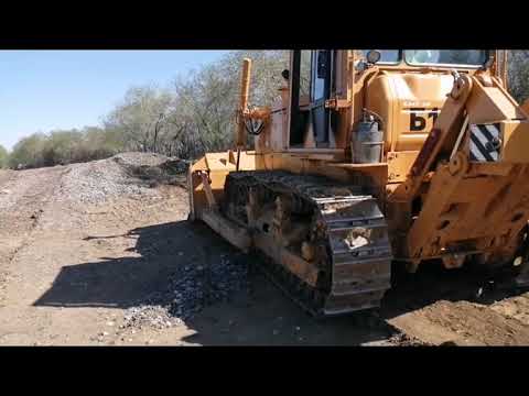 Видео: Планировка и окучивание на бульдозере,, 44