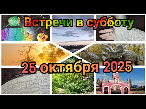 Видео: Встречи в субботу. Вязальный влог