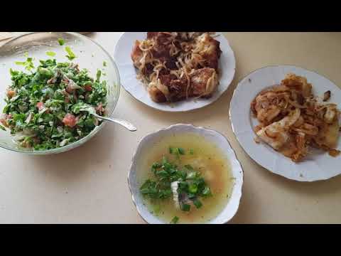 Видео: Постный рыбный обед. Дела хозяйственные.