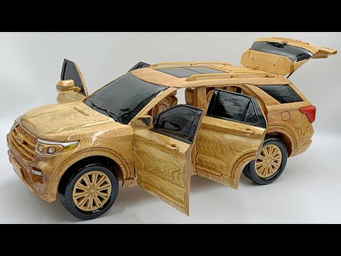 Видео: Откройте для себя красоту и экологичность деревянного Ford Explorer 2023 года выпуска