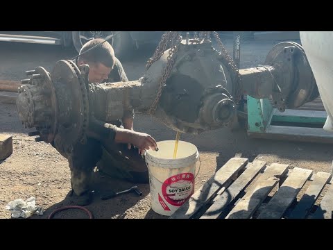 Видео: Переборка заднего моста на ивеко