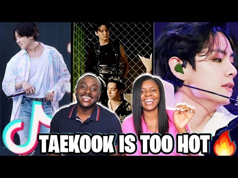 Видео: НАМ НУЖНО ПРЕДУПРЕЖДЕНИЕ! 😳 ПОДБОРКА TAEKOOK ИЗ TIKTOK | Реакция пар из BTS