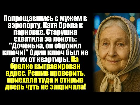 Видео: Попрощавшись с мужем в аэропорту, Катя брела к парковке. Старушка схватила за локоть： ＂Доченька...