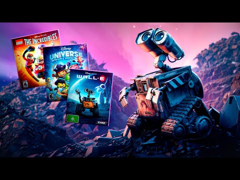 Видео: ВСЕ ИГРЫ ПО ВАЛЛ-И | История игр по мультфильмам Pixar