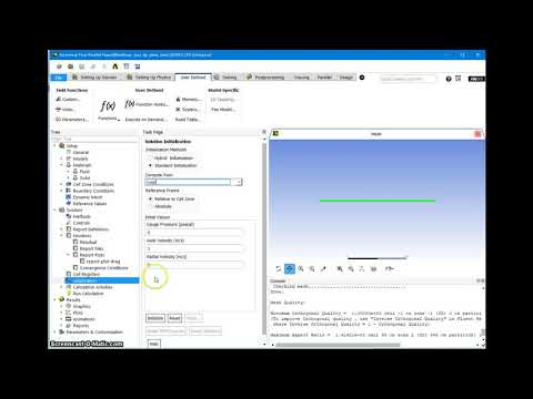 Видео: Моделирование ламинарного течения в цилиндрической трубе ANSYS Fluent / Laminar pipe flow (часть 2)