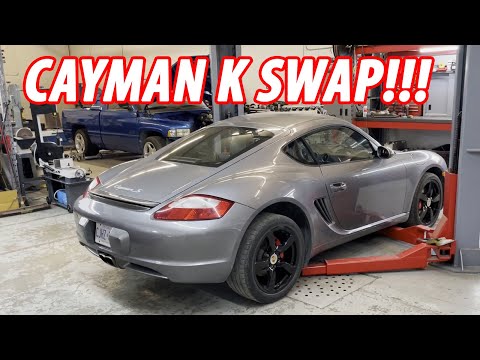 Видео: У Cayman 987 перегорел двигатель. Давайте поменяемся на K-Series.