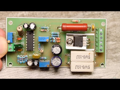 Видео: Контроллер скорости двигателя TDA1085c #JLCPCB