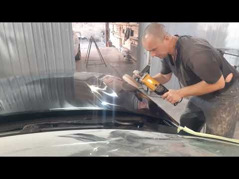 Видео: Как полировать чёрный цвет после покраски