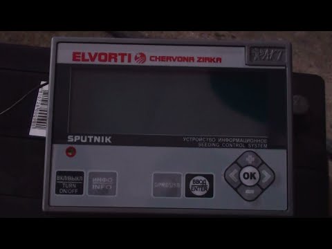 Видео: Сеялка Веста-8 Профи Настройка сигнализации, Прописываем датчики.