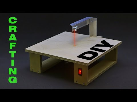 Видео: DIY. Станок для резки поролона и пенопласта. Foam rubber and polystyrene cutting table.